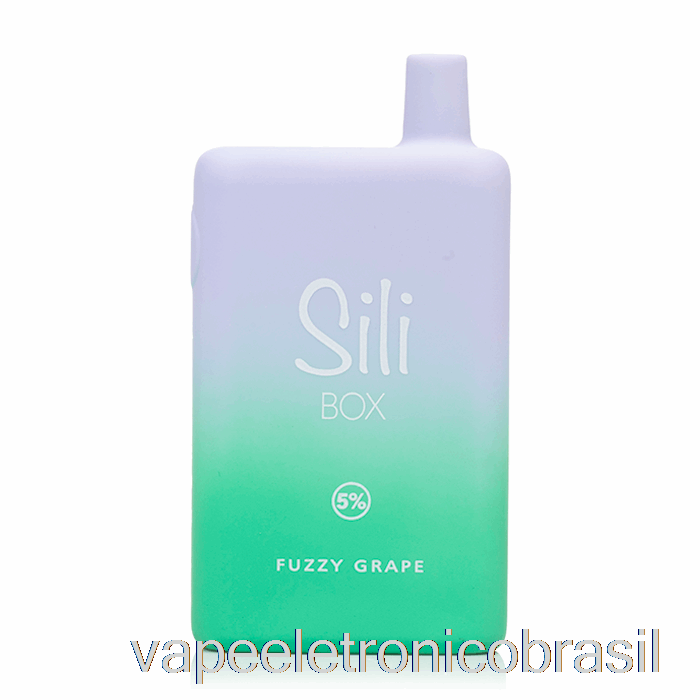 Vape Recarregável Sili Box 6000 Descartável Fuzzy Grape